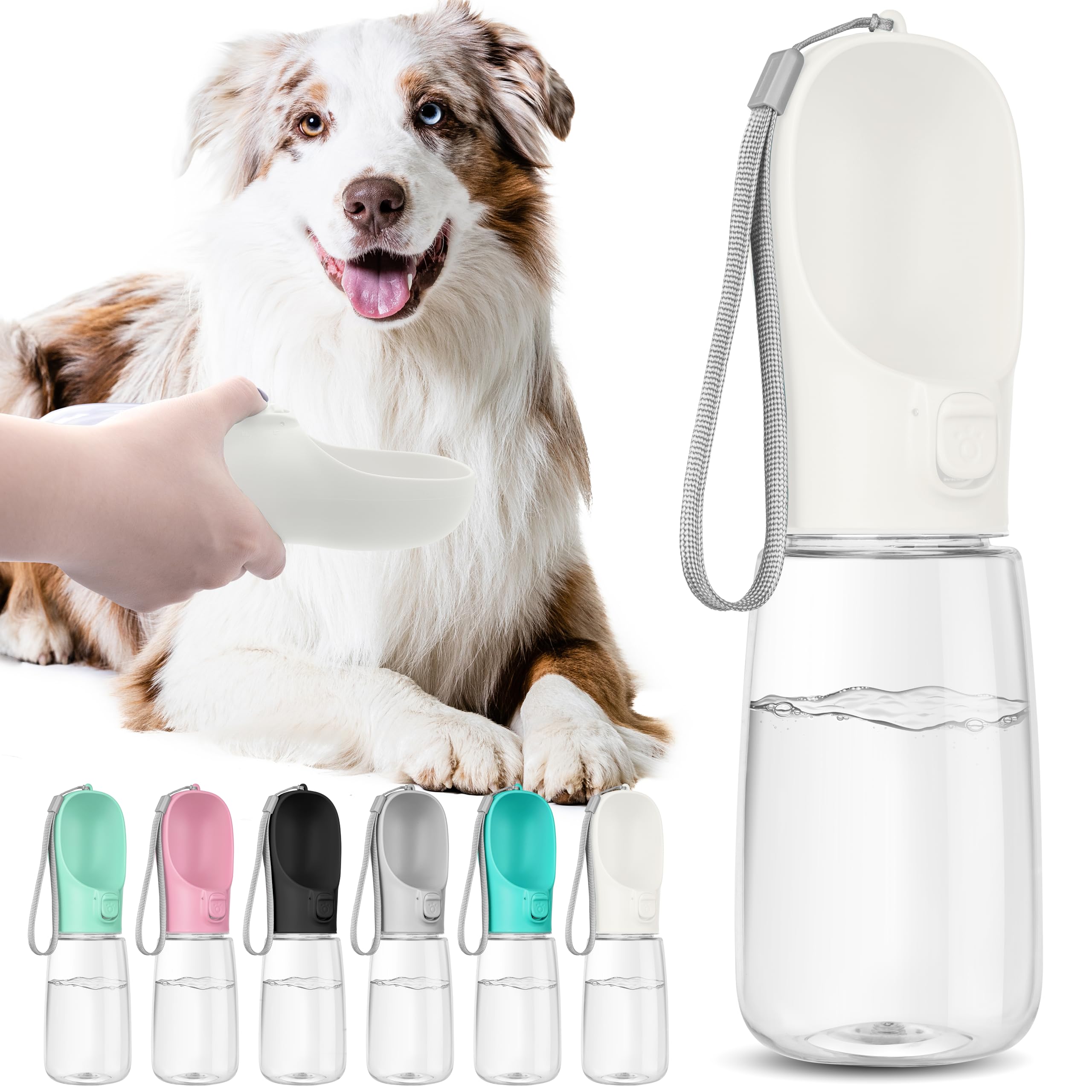 Botella de Agua Portátil para Perros