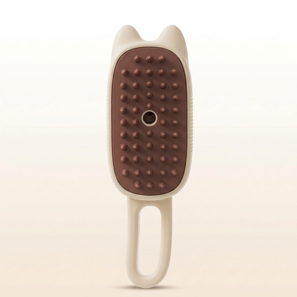 1 cepillo de vapor para mascotas 3 en 1